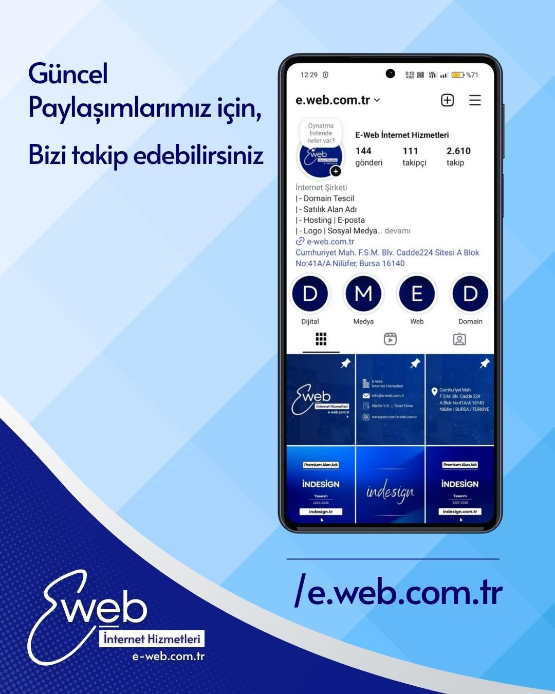 E-Web İnternet Hizmetleri | İnstagram