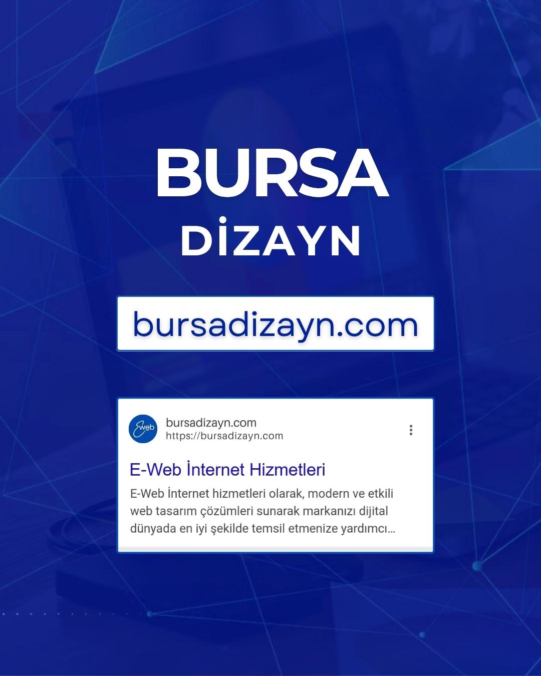 E-web İnternet Hizmetleri | Bursa Dizayn